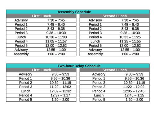 Bell Schedule 23-24 Page 2